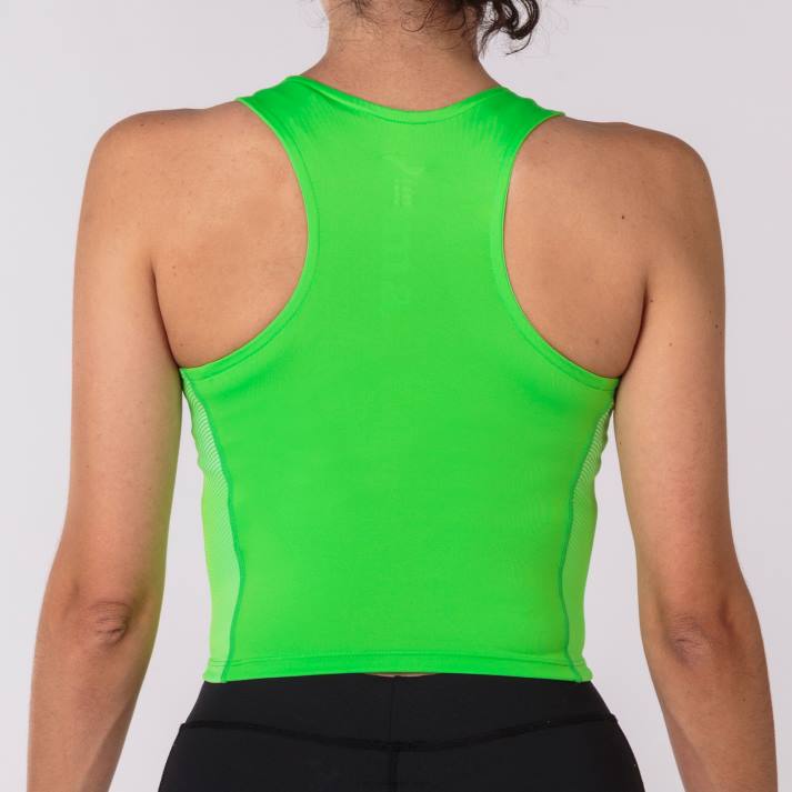 Joma 82P4R1852 الفلورسنت الأخضر الأبيض النخبة أعلى الخزان السابع نحيف