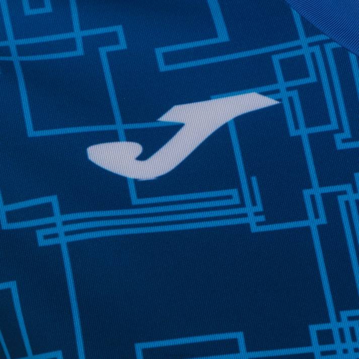 Joma 82P4R1894 الأزرق الملكي قميص قصير الأكمام النخبة الثامن نحيف