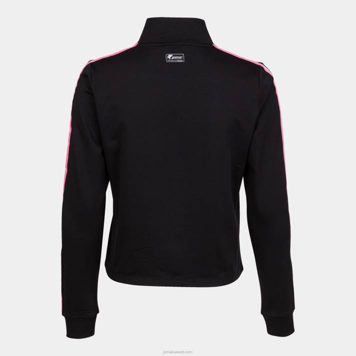 Joma 82P4R1902 أسود كسر سترة نحيف