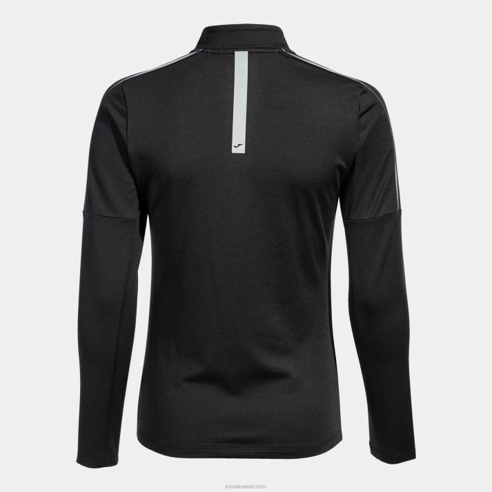 Joma 82P4R1910 أسود سترة r-city نحيف