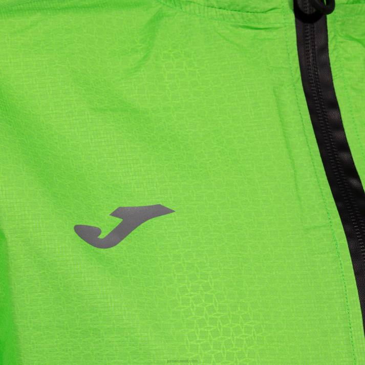 Joma 82P4R1914 نيون الخضراء سترة المطر r- درب الطبيعة نحيف