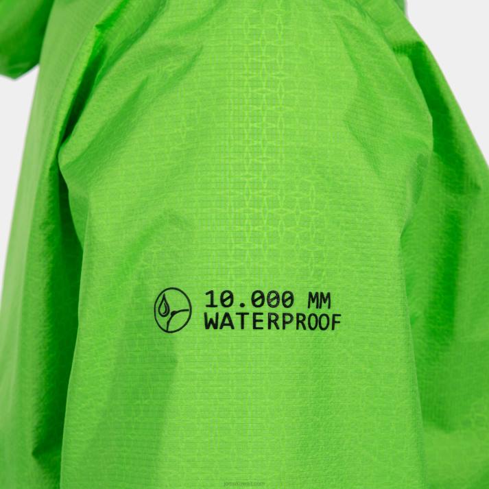 Joma 82P4R1914 نيون الخضراء سترة المطر r- درب الطبيعة نحيف