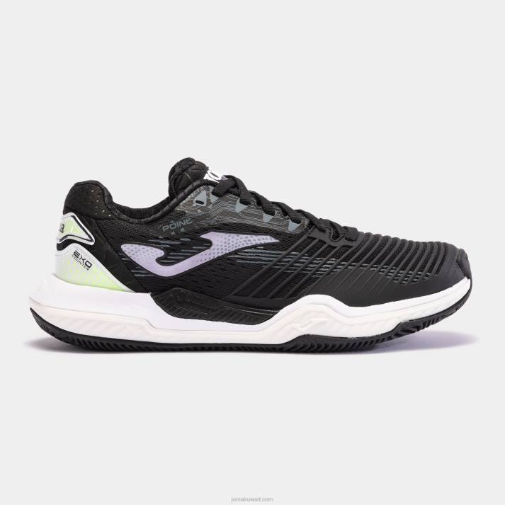 Joma 82P4R1920 أسود وردي أحذية تي نقطة 23 طين نحيف