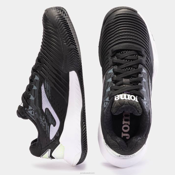 Joma 82P4R1920 أسود وردي أحذية تي نقطة 23 طين نحيف