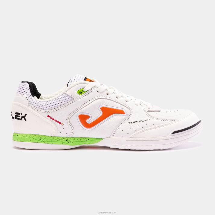Joma 82P4R192 أبيض أخضر حذاء كرة الصالات توب فليكس 23 داخلي