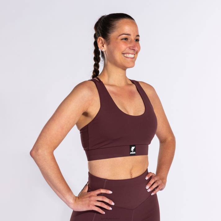 Joma 82P4R1941 بورجوندي دافني حمالة الصدر الرياضية نحيف