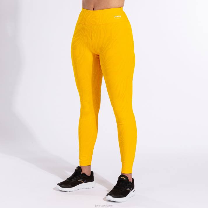 Joma 82P4R1944 البرتقالي لباس ضيق طويل دافني نحيف