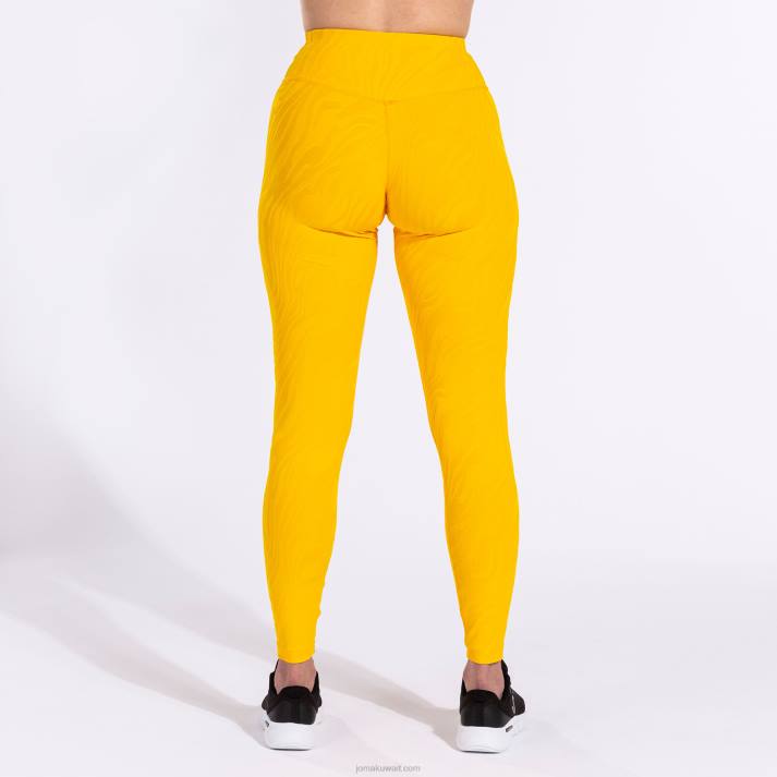 Joma 82P4R1944 البرتقالي لباس ضيق طويل دافني نحيف