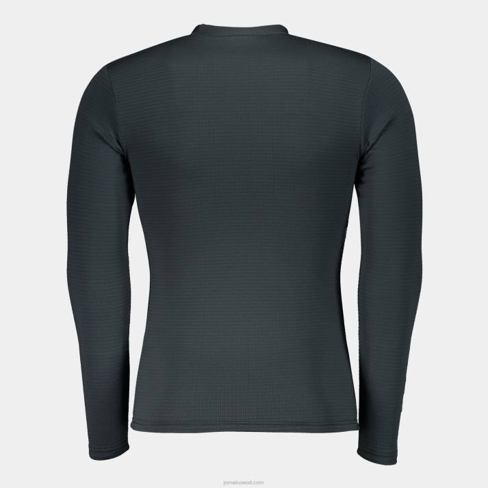 Joma 82P4R195 الرمادي الداكن كم طويل قميص براما رجال