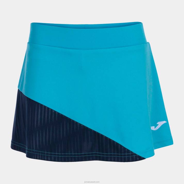 Joma 82P4R1967 الفلورسنت الفيروز الأزرق الداكن تنورة مونتريال نحيف
