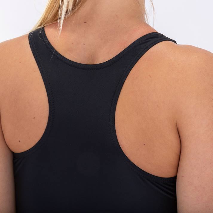 Joma 82P4R1968 أسود أبيض ملابس السباحة بحيرة ثالثا نحيف