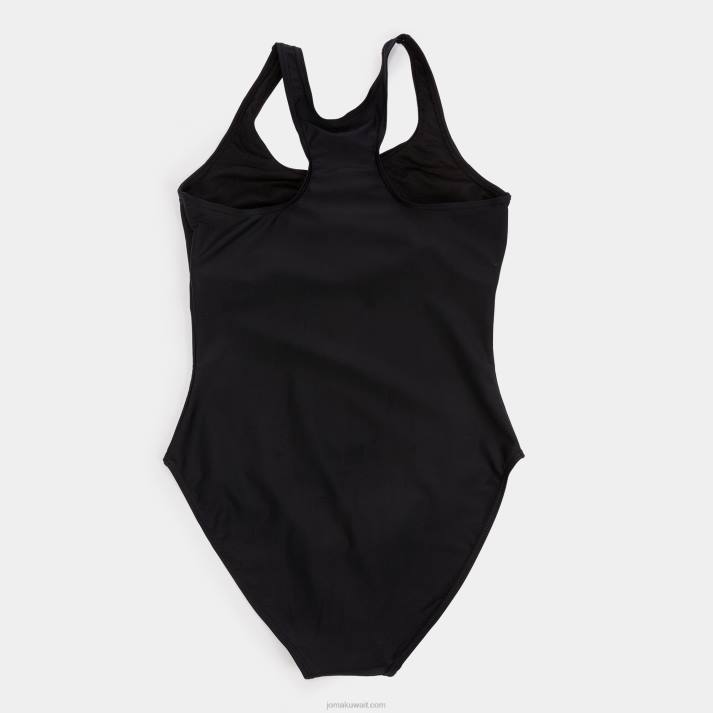 Joma 82P4R1968 أسود أبيض ملابس السباحة بحيرة ثالثا نحيف