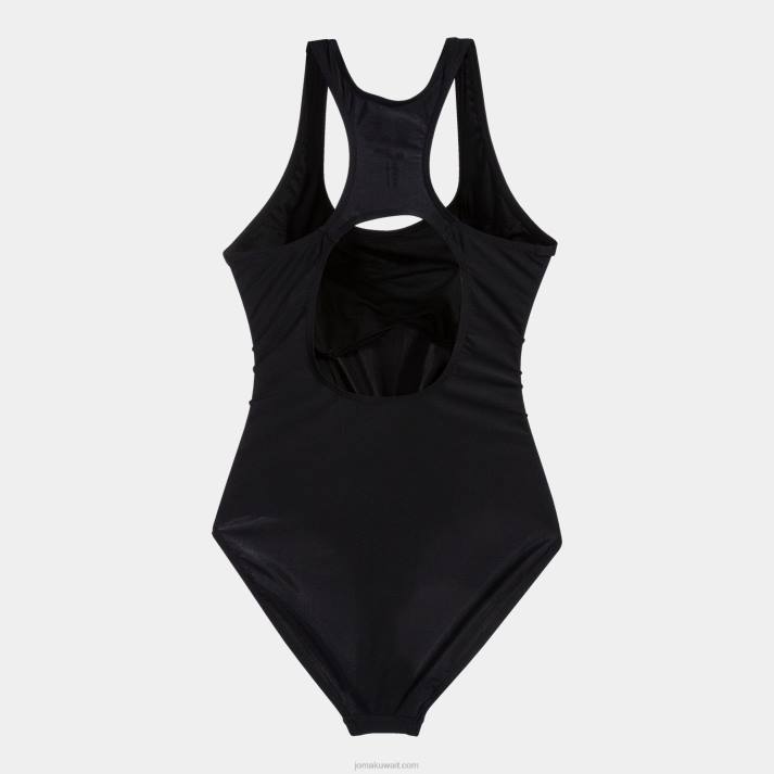 Joma 82P4R1984 أسود سمك القرش المايوه نحيف