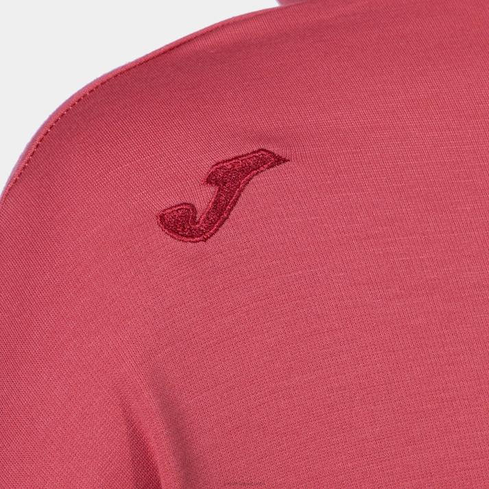 Joma 82P4R1992 أحمر التنفس سترة مقنعين نحيف