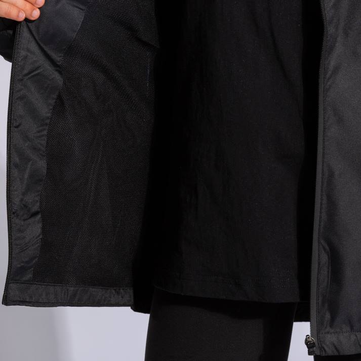 Joma 82P4R1994 أسود سترة المطر trivor نحيف