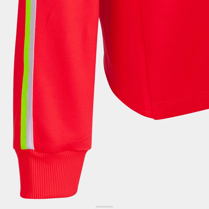 Joma 82P4R2006 نيون المرجان كسر قميص من النوع الثقيل نحيف