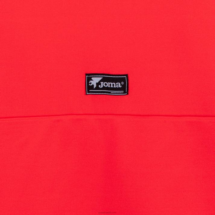 Joma 82P4R2006 نيون المرجان كسر قميص من النوع الثقيل نحيف