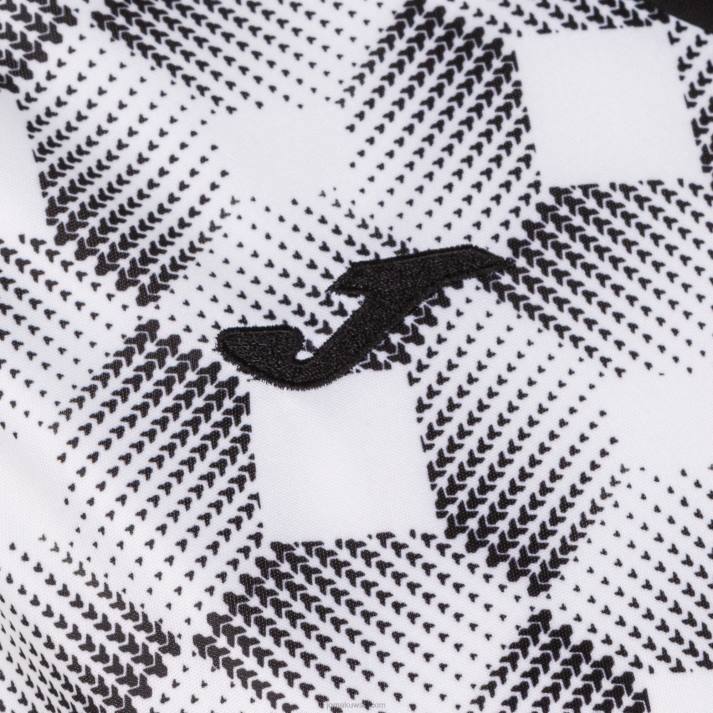 Joma 82P4R2008 أسود أبيض بلا أكمام تي شيرت سوبرنوفا الثالث نحيف