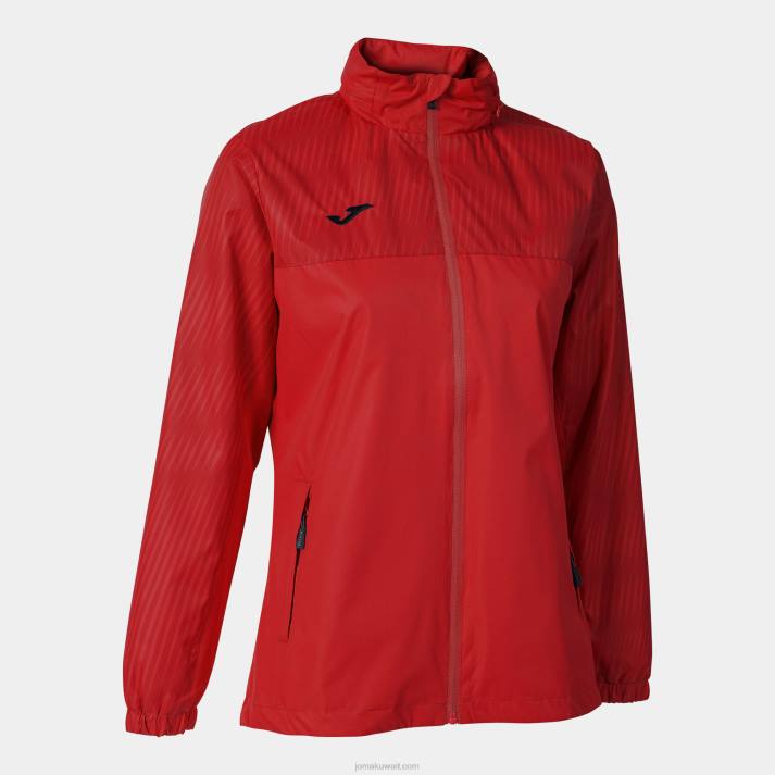 Joma 82P4R2015 أحمر Rainjacket مونتريال نحيف
