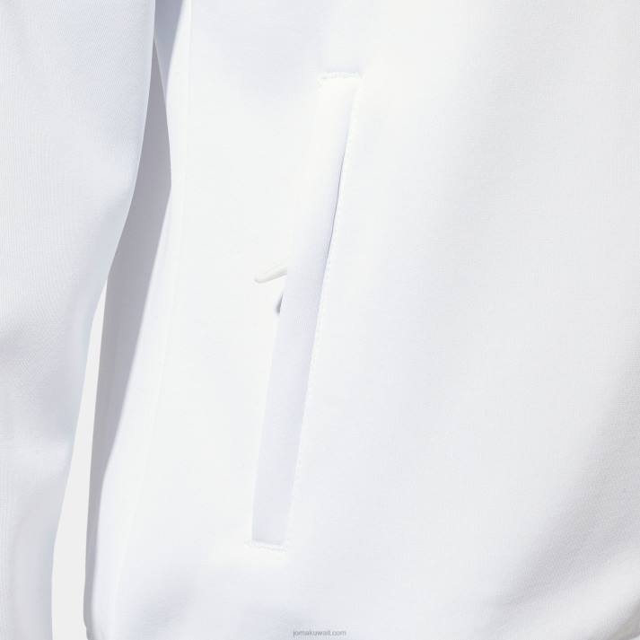 Joma 82P4R2022 الأبيض الأزرق الملكي الأزرق الداكن طاقم سترة مقنعين v نحيف