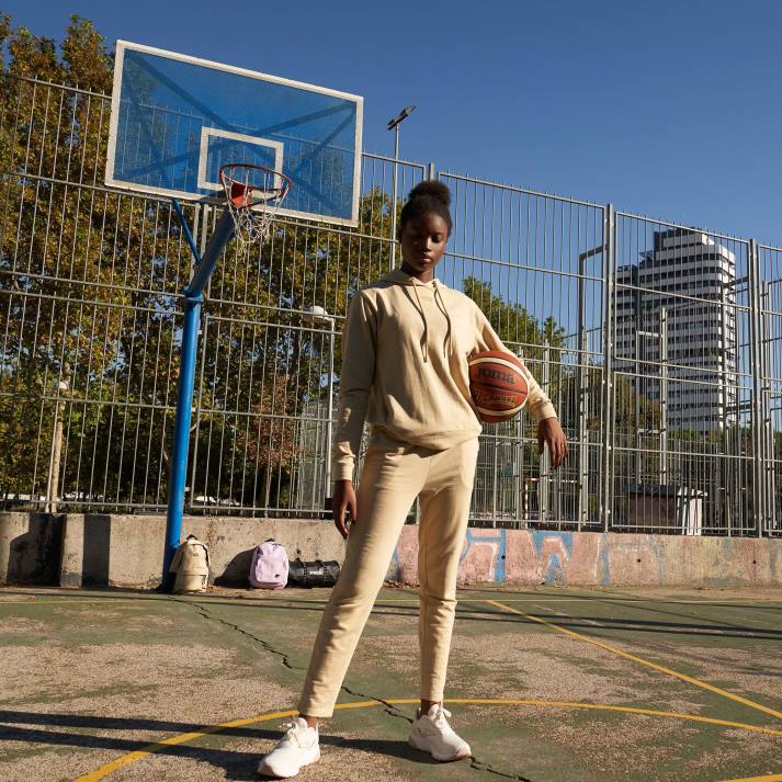 Joma 82P4R2032 اللون البيج لونغز السراويل دافني نحيف