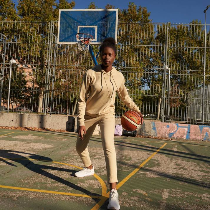 Joma 82P4R2032 اللون البيج لونغز السراويل دافني نحيف