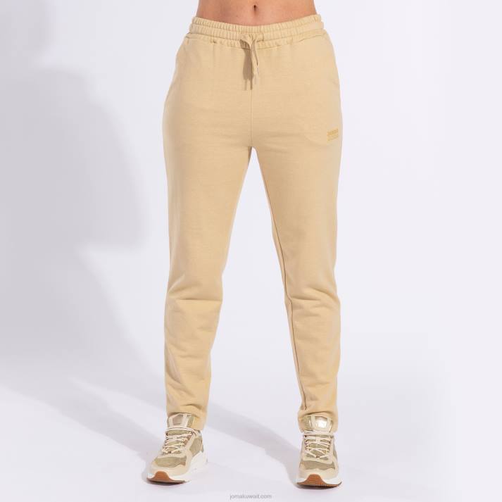 Joma 82P4R2032 اللون البيج لونغز السراويل دافني نحيف