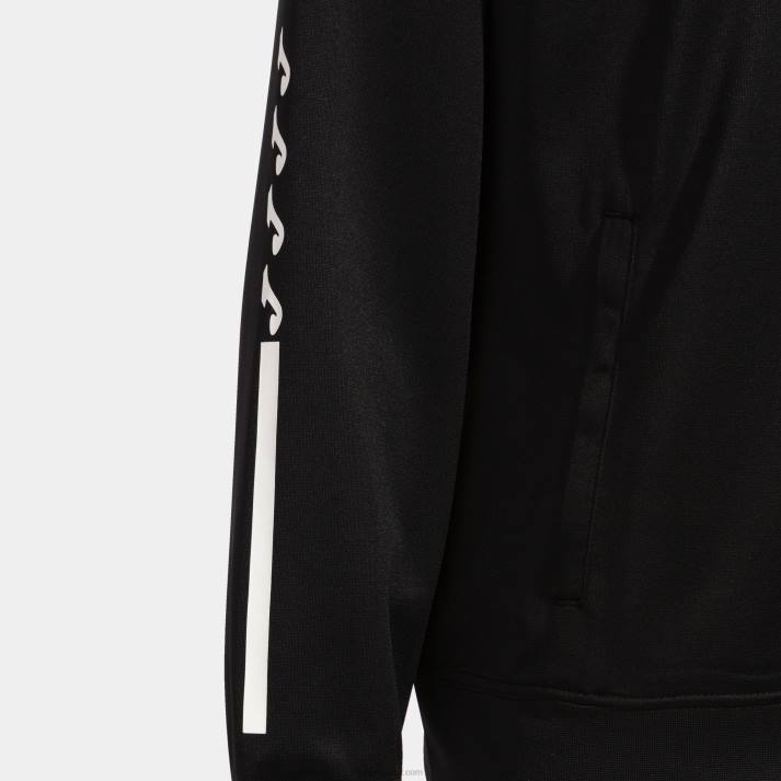 Joma 82P4R2047 أسود أخضر نيون سترة مقنعين صديقة للبيئة سوبرنوفا نحيف