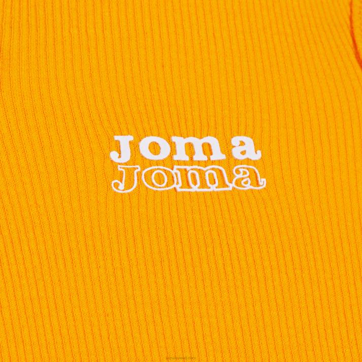 Joma 82P4R2048 البرتقالي قميص بأكمام طويلة دافني نحيف