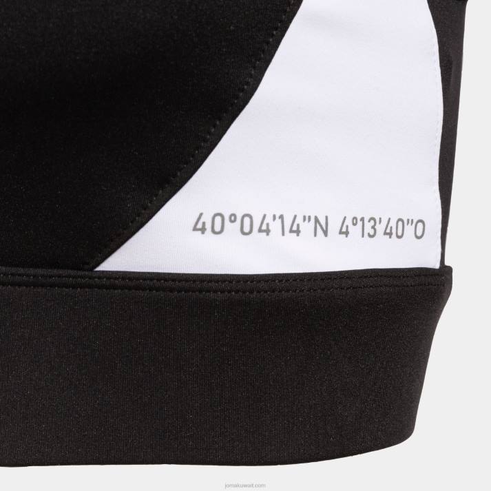 Joma 82P4R2052 أسود أبيض حمالة صدر رياضية r-night نحيف