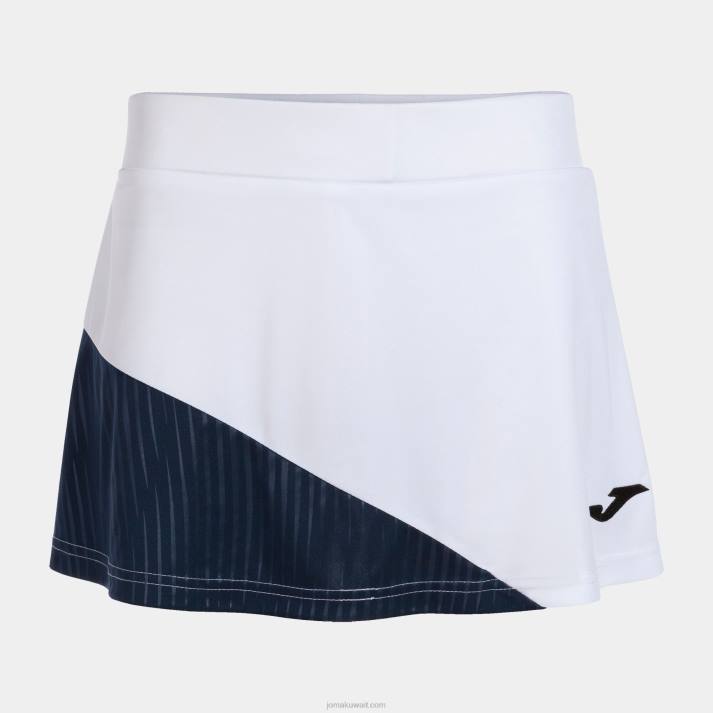 Joma 82P4R2054 أبيض كحلي تنورة مونتريال نحيف