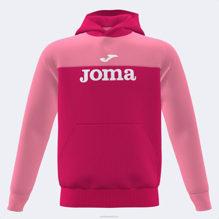 Joma 82P4R2066 ضارب الى الحمرة حديقة سترة مقنعين نحيف