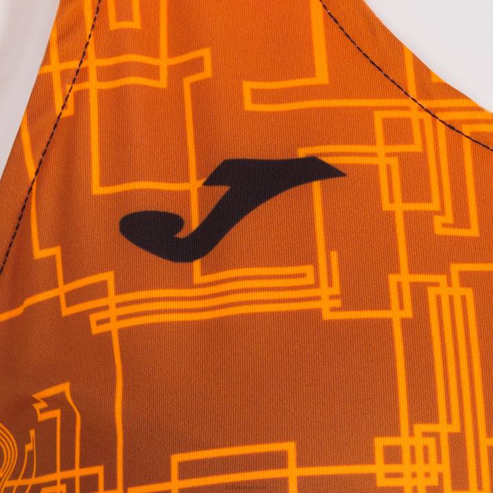Joma 82P4R2072 برتقالي أسود النخبة من الدبابات الثامن نحيف