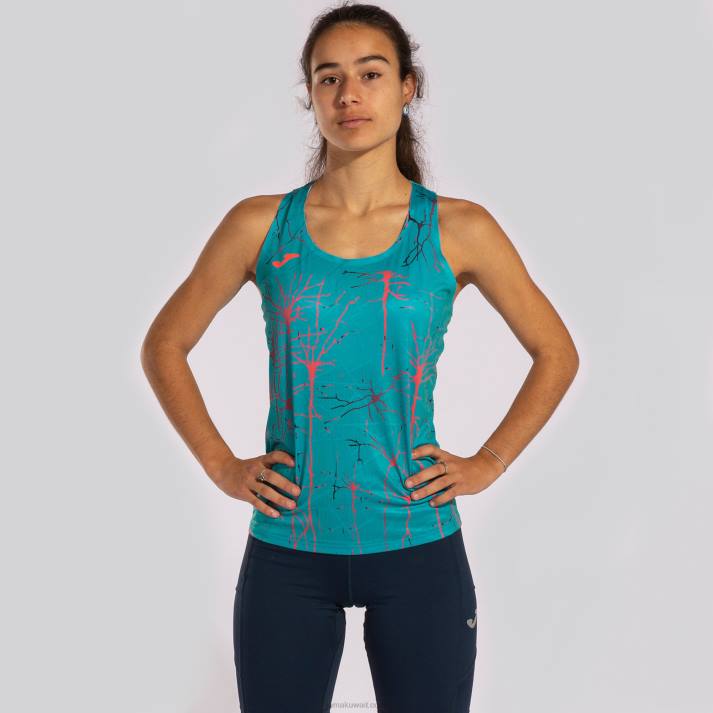 Joma 82P4R2077 الفيروز دبابة النخبة التاسع نحيف