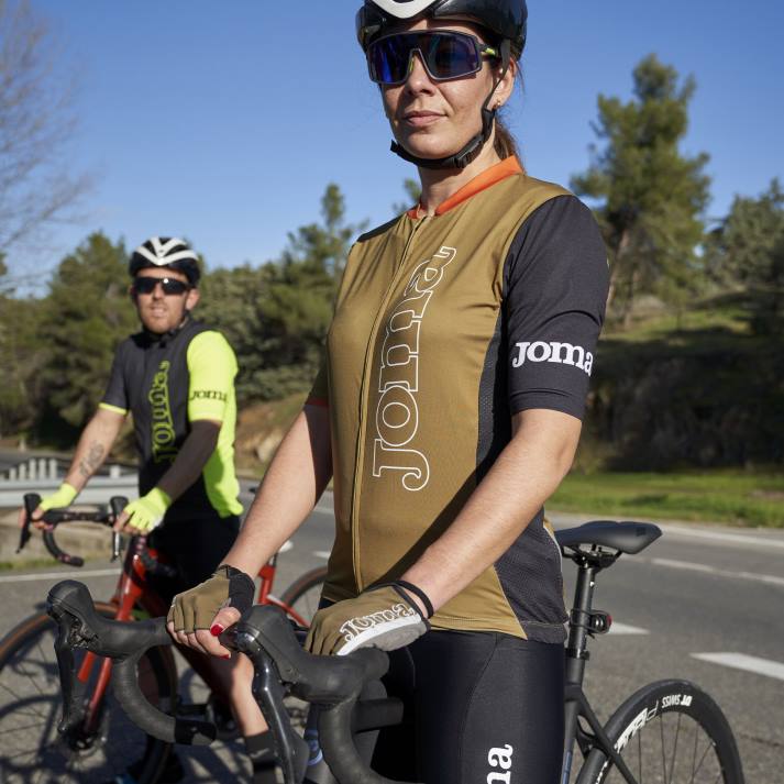 Joma 82P4R2078 أسود شورت ركوب الدراجات كرونو نحيف