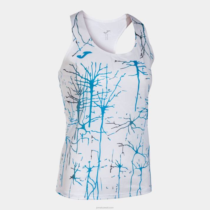 Joma 82P4R2086 أبيض دبابة النخبة التاسع نحيف