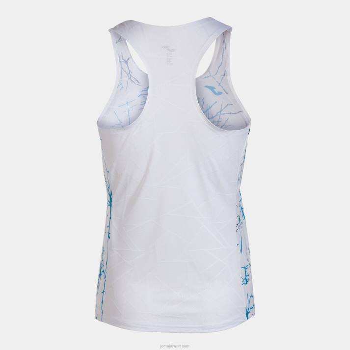 Joma 82P4R2086 أبيض دبابة النخبة التاسع نحيف