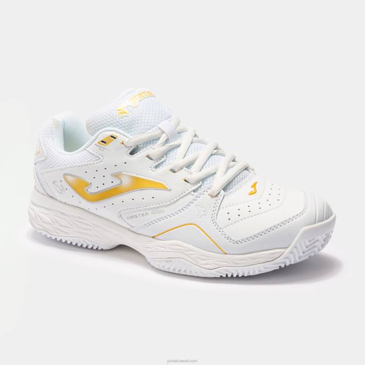 Joma 82P4R2089 ذهب ابيض أحذية t.master 1000 22 الطين نحيف