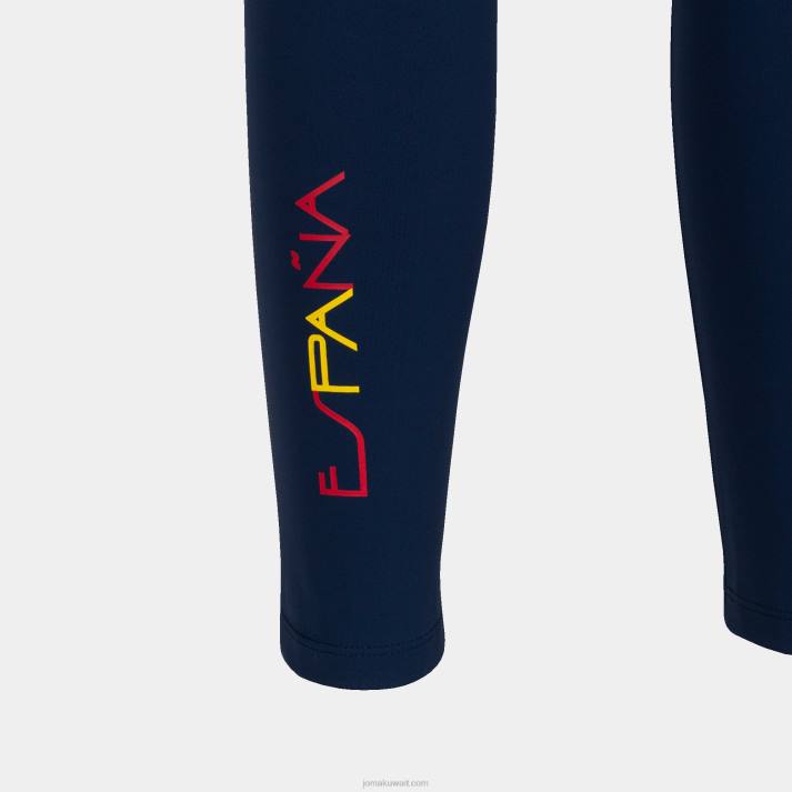 Joma 82P4R2102 الأزرق الداكن longs السراويل الترفيهية اللجنة الأولمبية الإسبانية نحيف