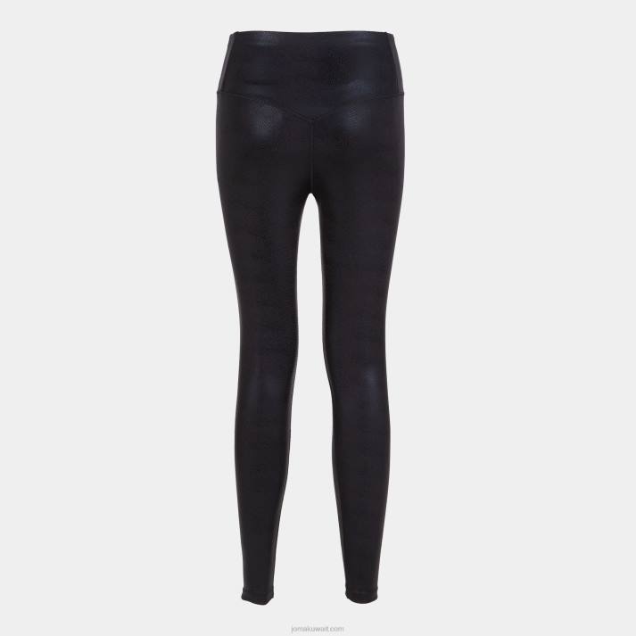 Joma 82P4R2105 أسود لباس ضيق طويل الشارع الحضري نحيف