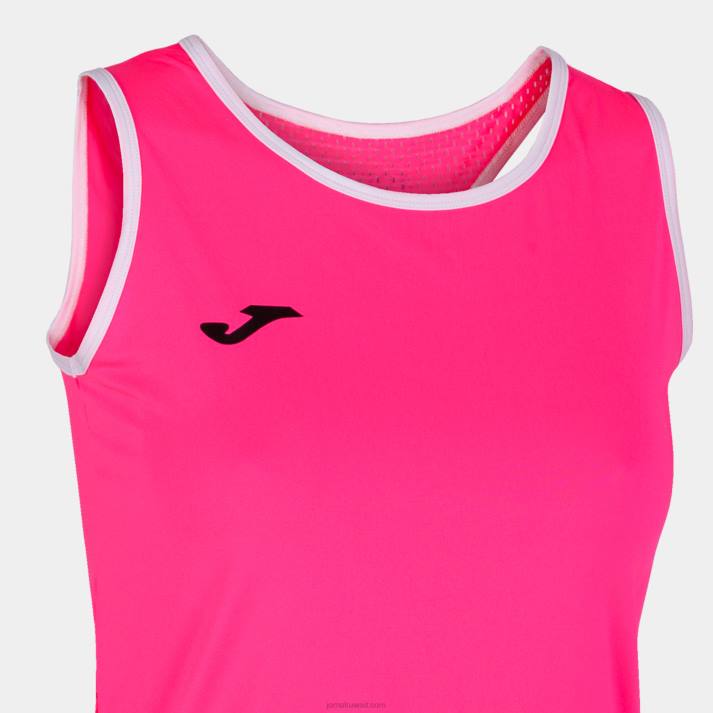 Joma 82P4R2106 الفلورسنت الوردي كسر أعلى الخزان نحيف