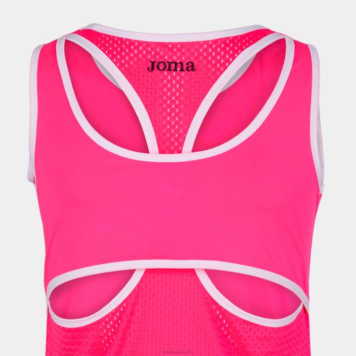 Joma 82P4R2106 الفلورسنت الوردي كسر أعلى الخزان نحيف