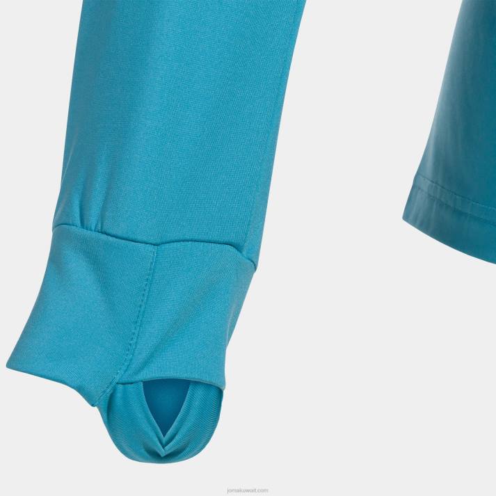 Joma 82P4R2131 الفلورسنت الفيروز الأسود قميص من النوع الثقيل النخبة x نحيف