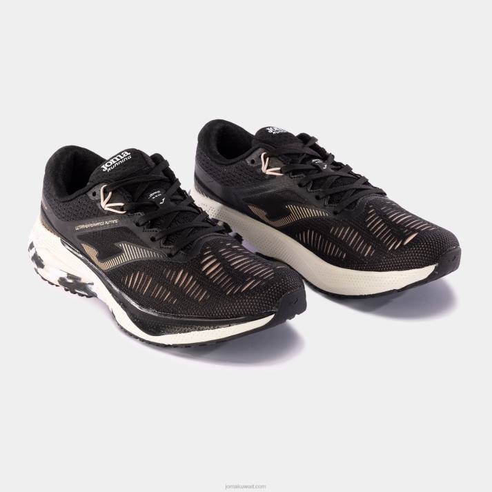 Joma 82P4R2137 أسود حذاء الجري r.hispalis 23 نحيف