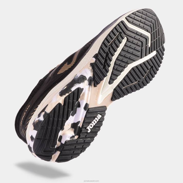 Joma 82P4R2137 أسود حذاء الجري r.hispalis 23 نحيف