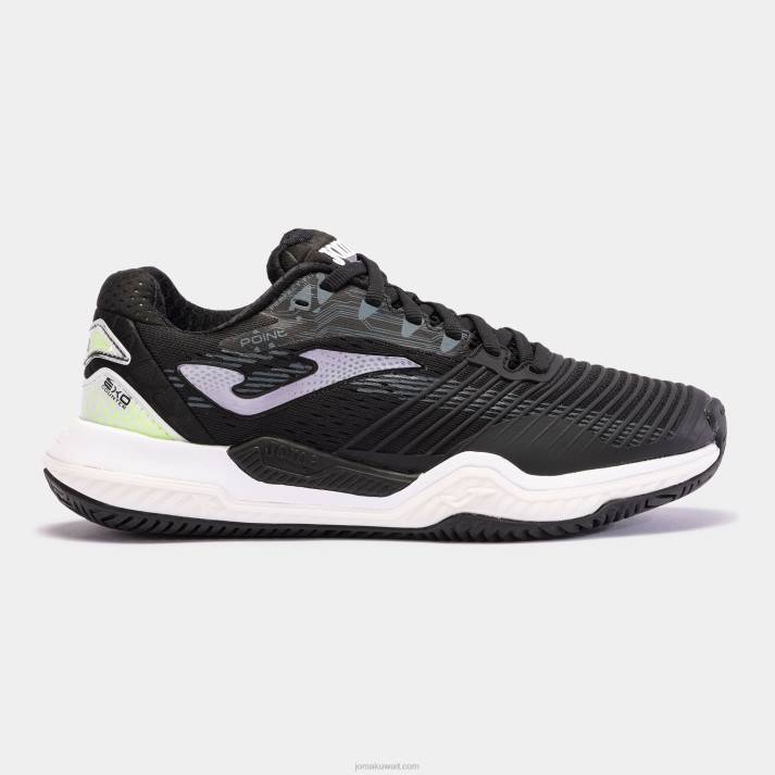 Joma 82P4R2149 أسود وردي أحذية تي نقطة 23 محكمة صلبة نحيف