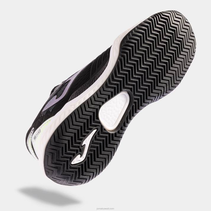 Joma 82P4R2149 أسود وردي أحذية تي نقطة 23 محكمة صلبة نحيف