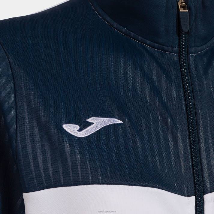 Joma 82P4R2172 أبيض كحلي سترة مونتريال نحيف