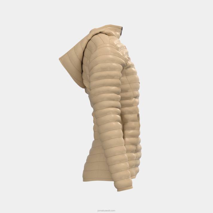 Joma 82P4R2184 اللون البيج مستكشف سترة خفيفة نحيف