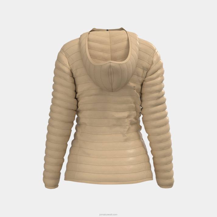 Joma 82P4R2184 اللون البيج مستكشف سترة خفيفة نحيف